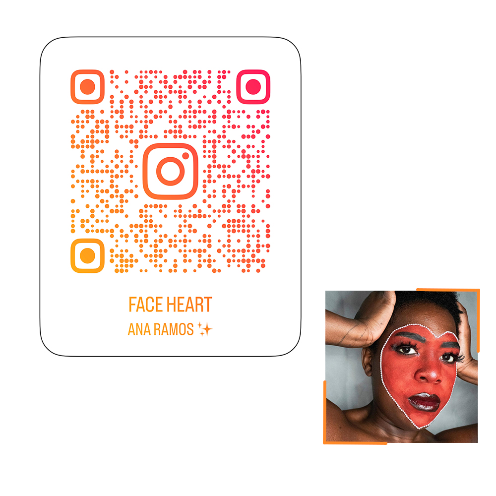 face heart AR filter